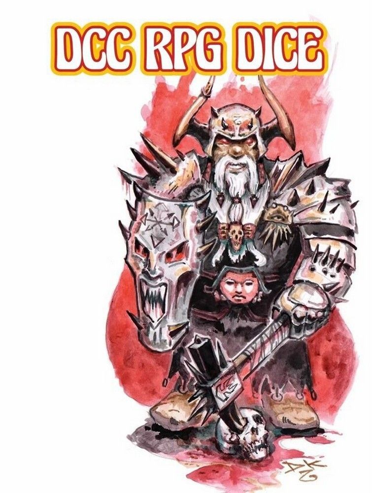 Dungeon Crawl Classics: Mighty Dice Of Arms Dice Set