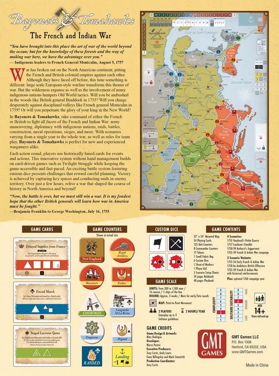 Bayonets & Tomahawks - 2nd Edition