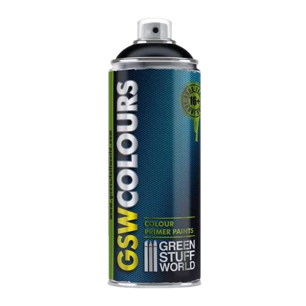 Spray Primer Colour Matt Black 400ml