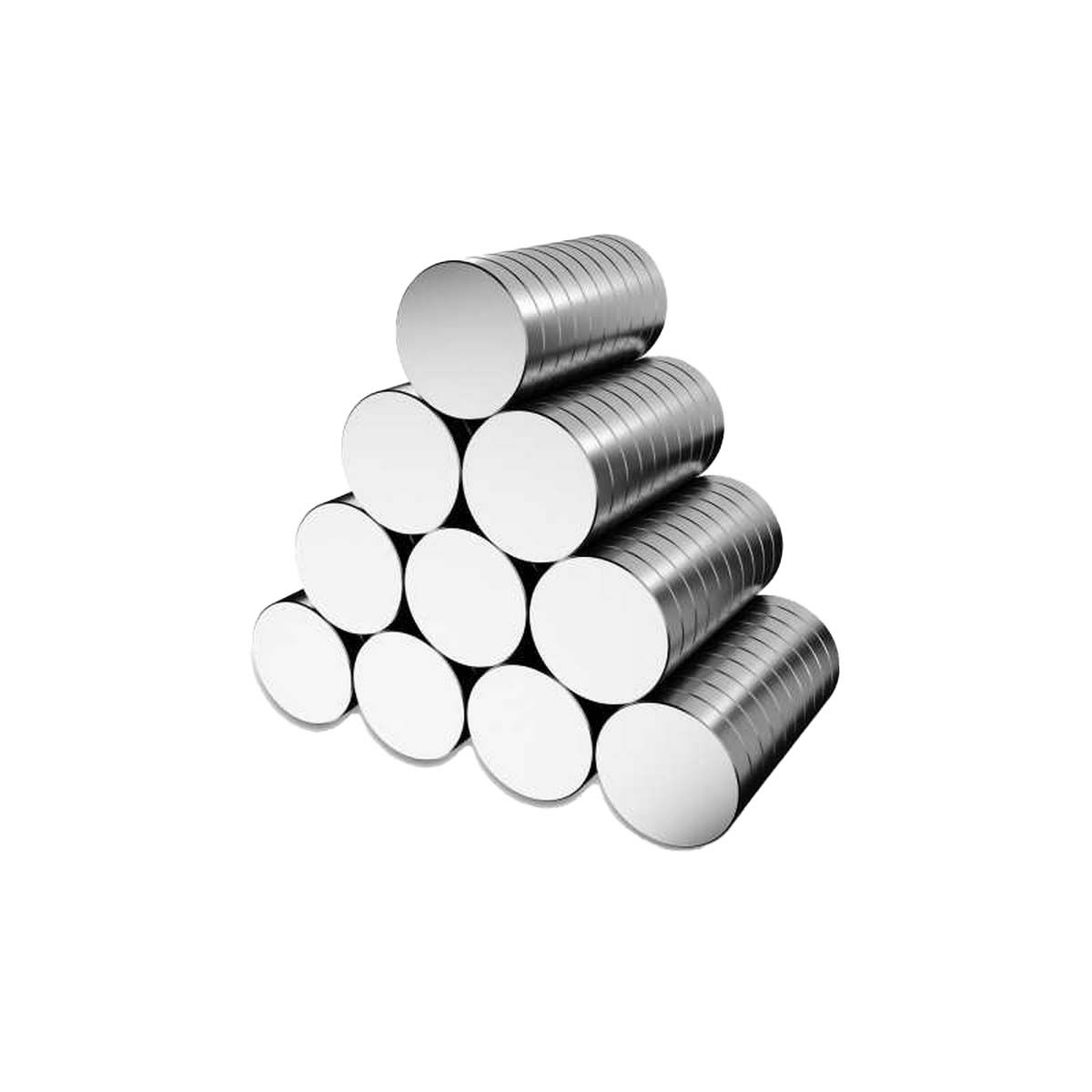 Neodymium Magnets 5x2mm - 100 Units (N35)