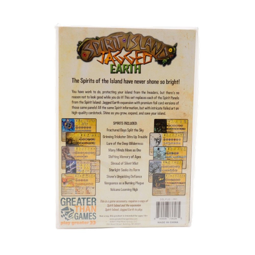 Jagged Earth - Foil Panels: Spirit Island