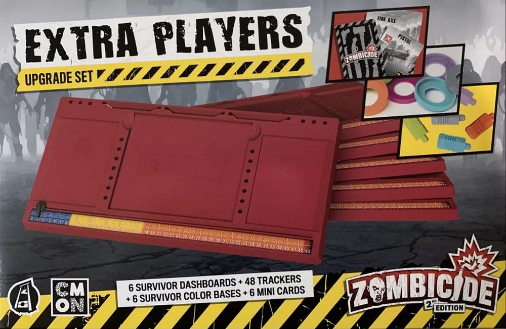Zombicide 2nd Edition Extra Players Upgrade Set