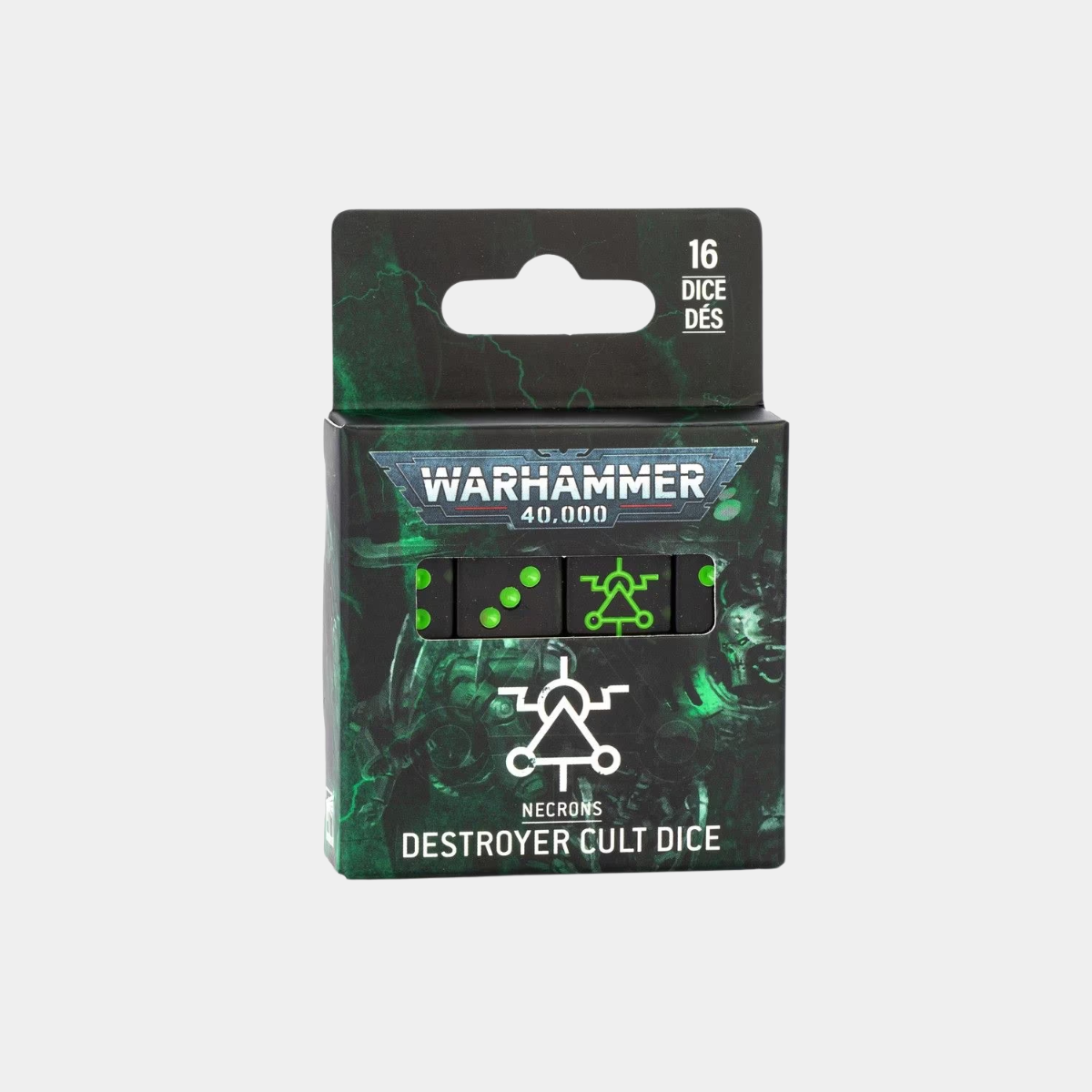 Warhammer 40,000: Necrons: Destroyer Cult Dice Set
