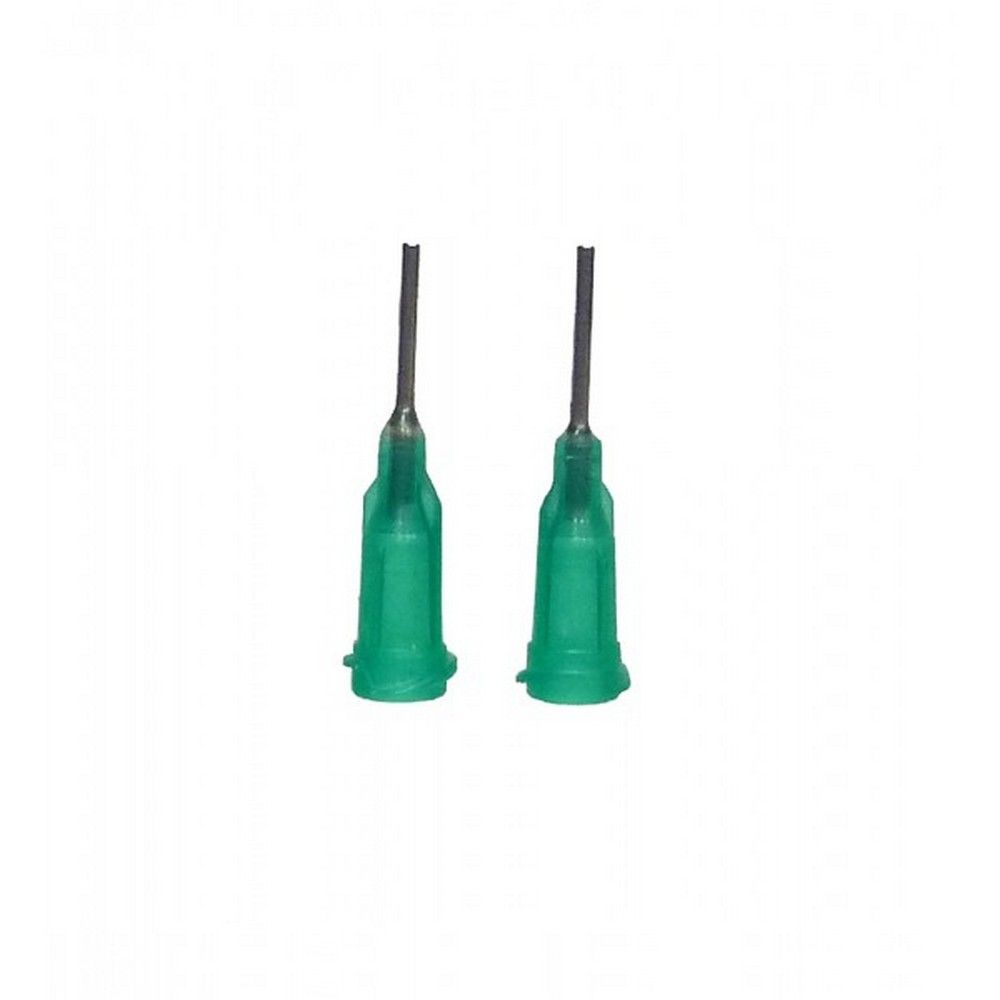 Micro Air Blower Air Needle: Green - 125mm - Pack of Two