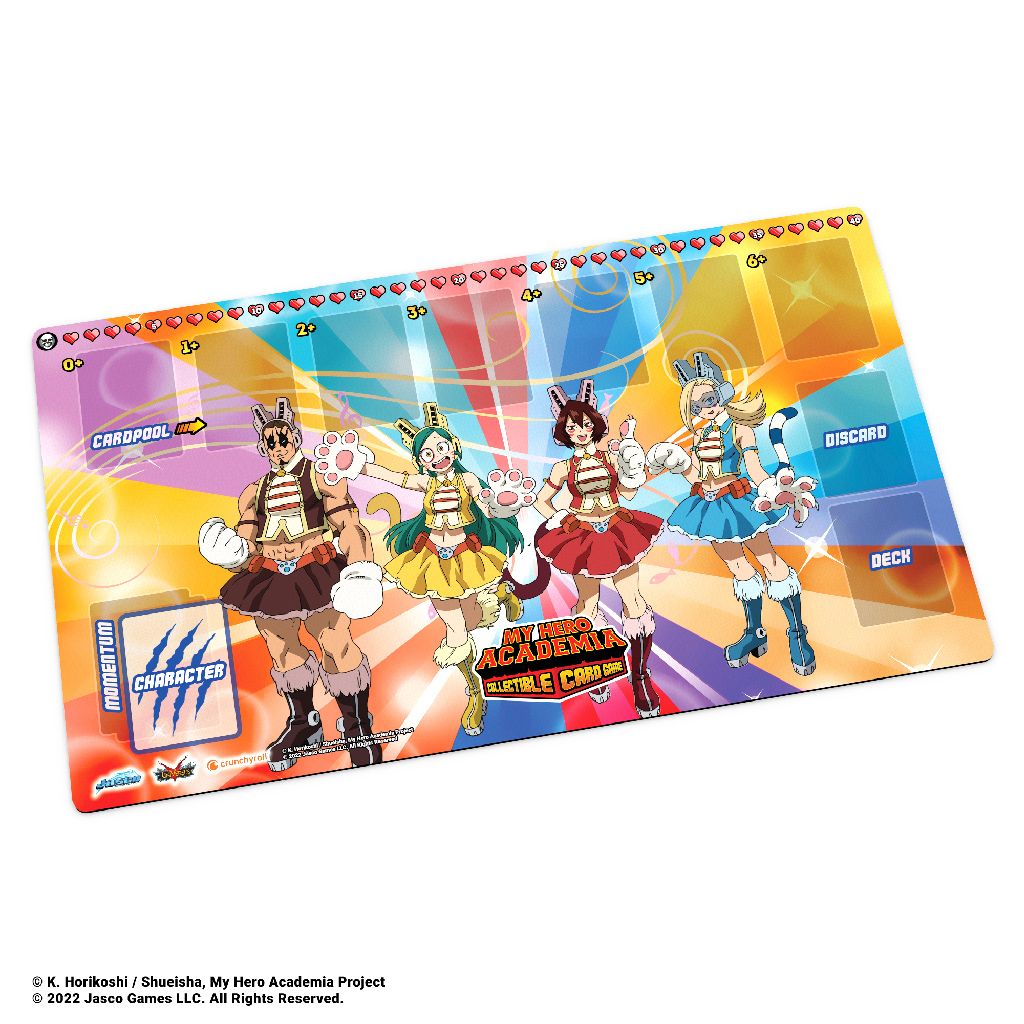 My Hero Academia CCG: Wild Wild Pussycats Play Mat