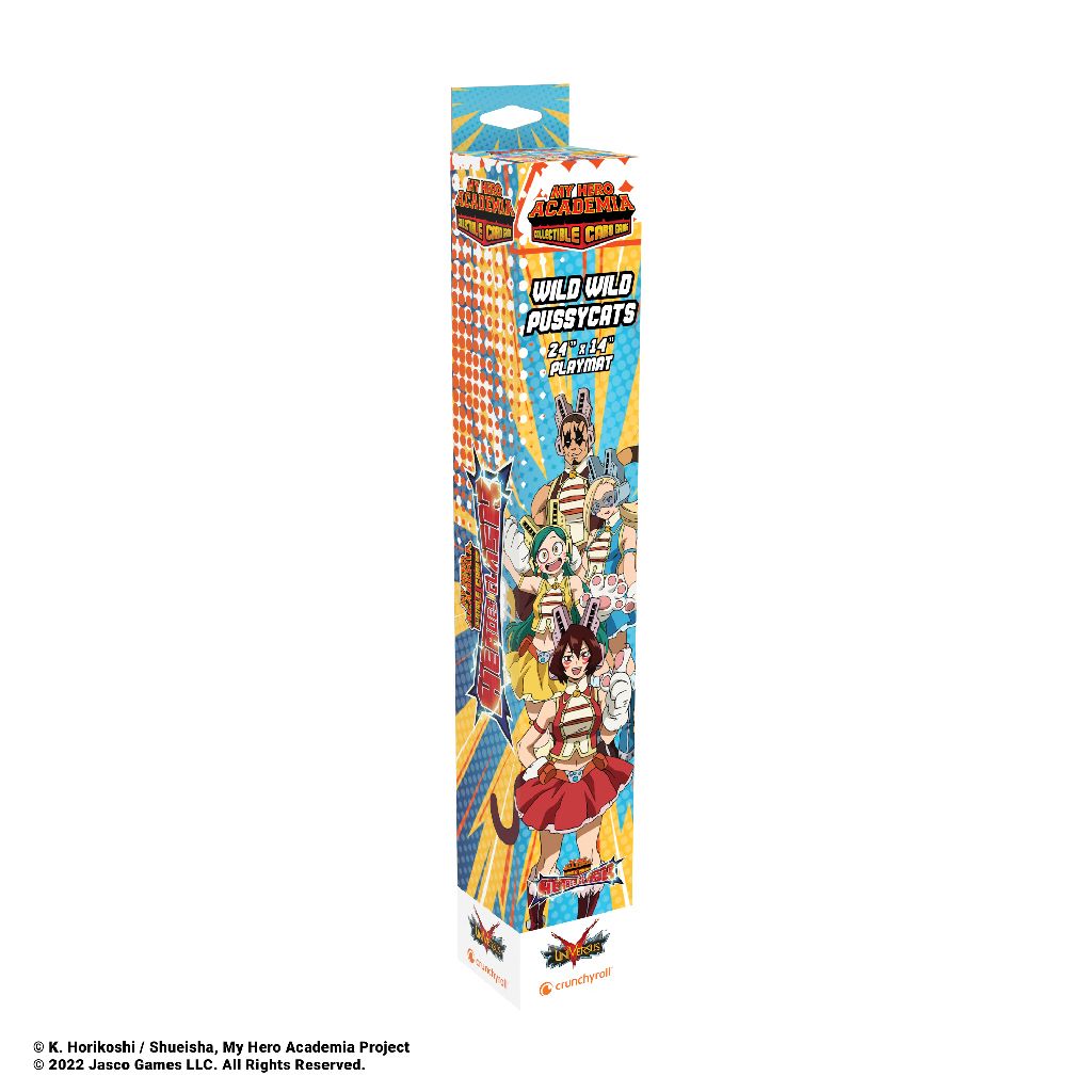 My Hero Academia CCG: Wild Wild Pussycats Play Mat