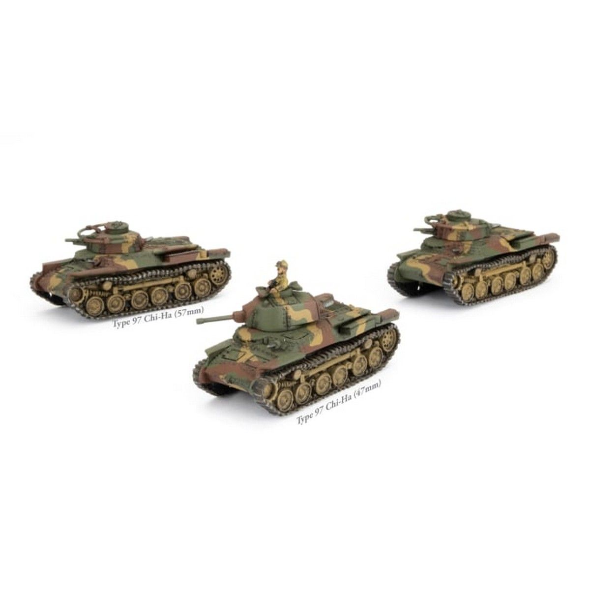 Type 97 Chi-Ha Tank Platoon