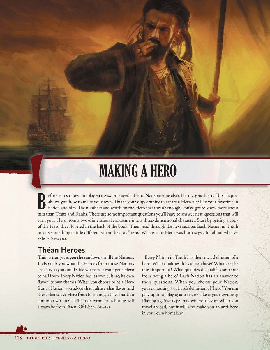 7th Sea RPG: Second Edition