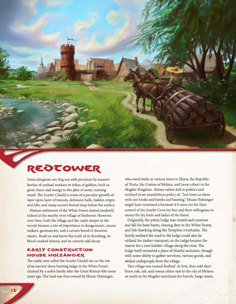 Scarlet Citadel: A Dungeon of Secrets for 5th Edition