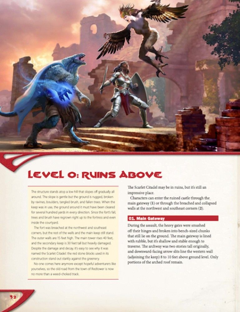 Scarlet Citadel: A Dungeon of Secrets for 5th Edition