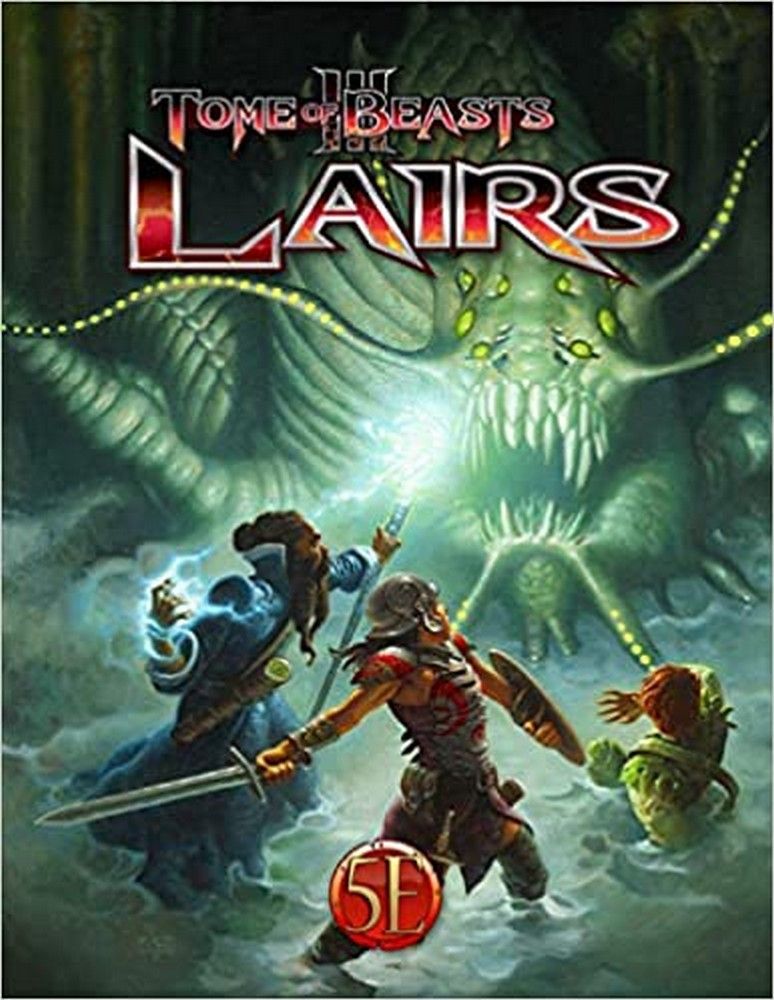Dungeons and Dragons RPG: Tome of Beasts 3 Lairs