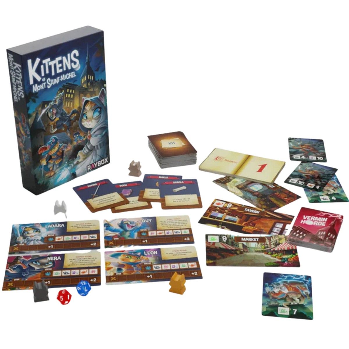 The Kittens of Mont Saint Michel