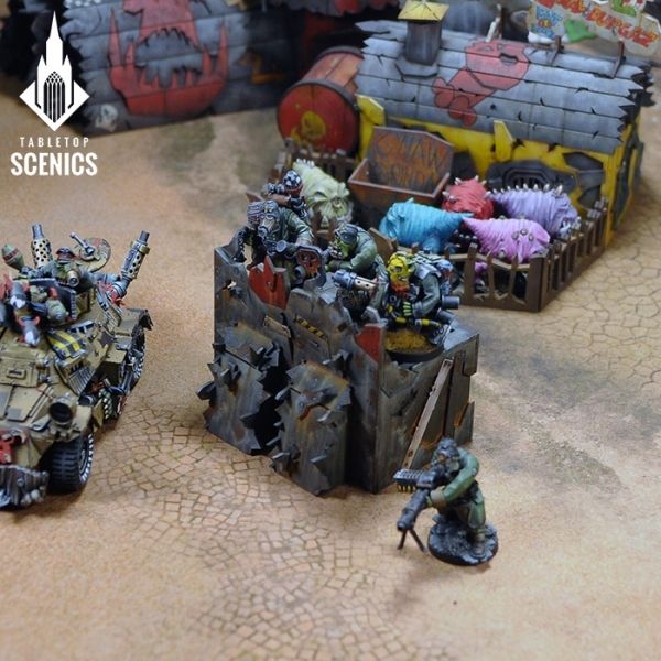 Skargruk Line - Straight Wall