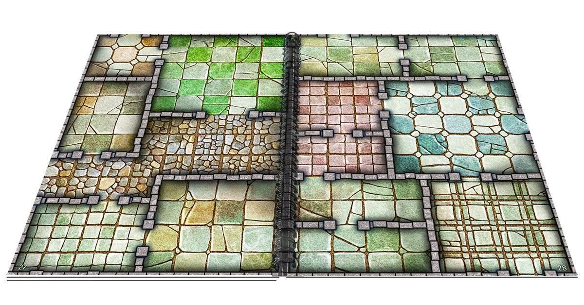 Big Book of Battle Mats: Cells & Shrines