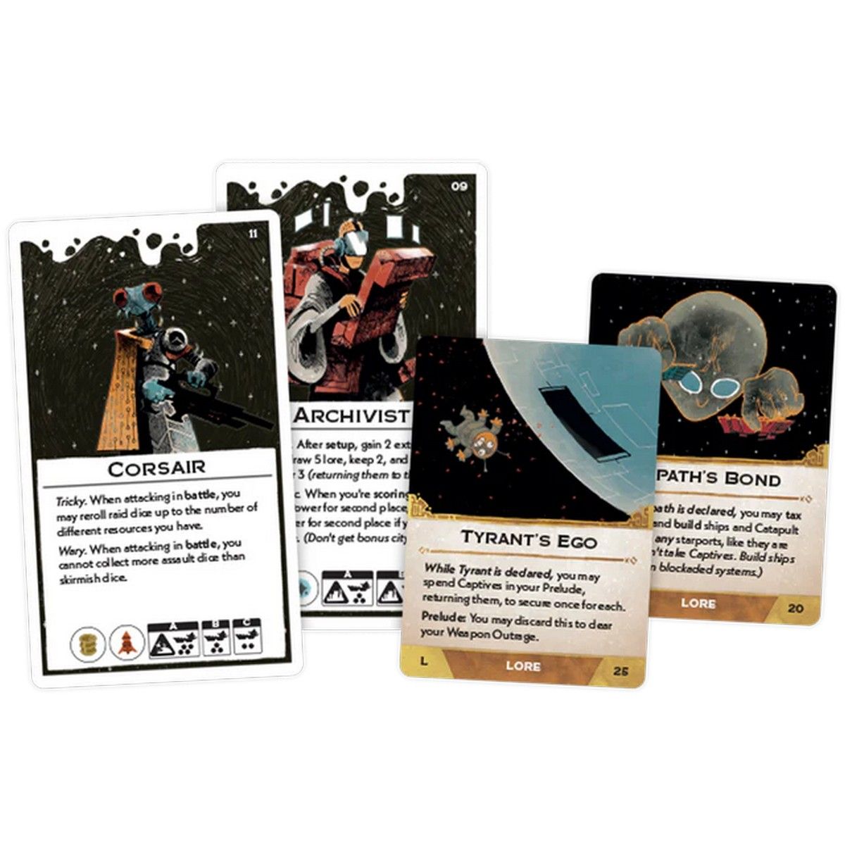 Arcs: Leaders & Lore Pack