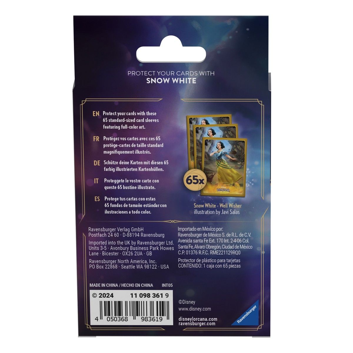 Disney Lorcana: Ursula's Return - Card Sleeves - Snow White