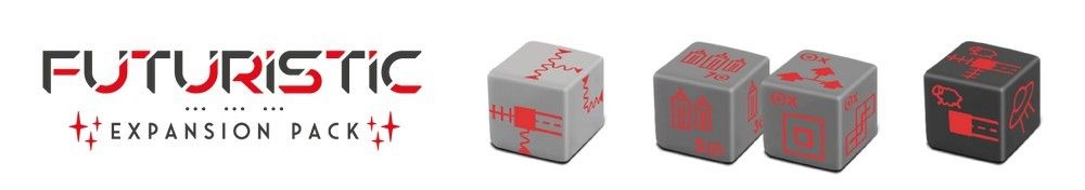 Railroad Ink Challenge Future Dice Expansion Pack