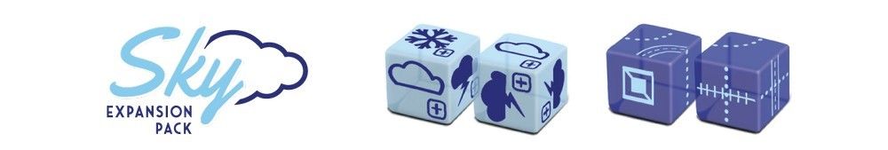 Railroad Ink Challenge Sky Dice Expansion Pack