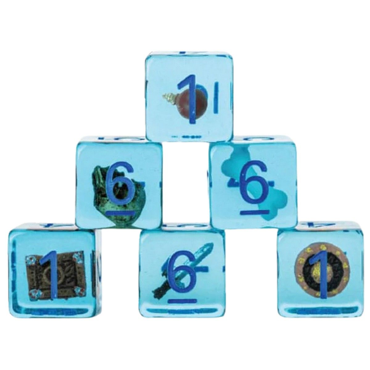 D&D Gelatinous Cube 6-Pack