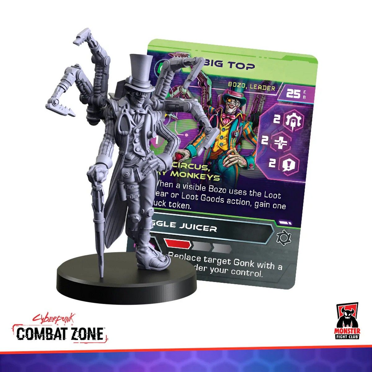 Cyberpunk Red Combat Zone: Bozos Faction Starter Box