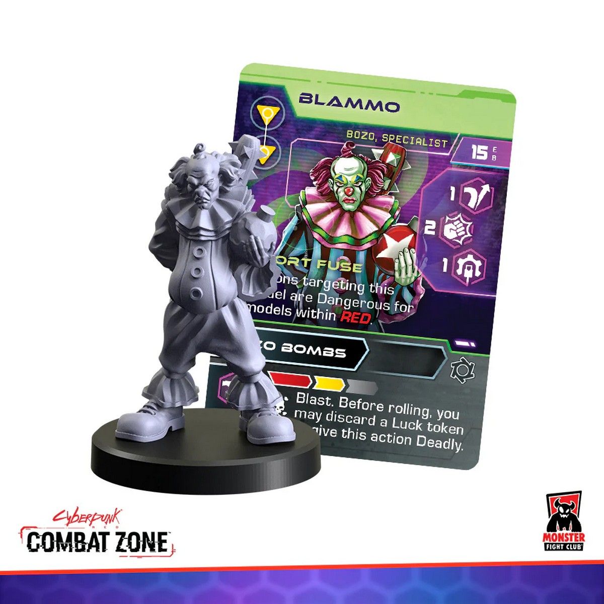 Cyberpunk Red Combat Zone: Bozos Faction Starter Box