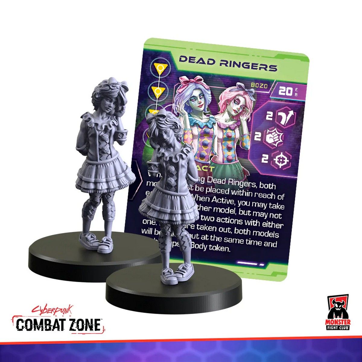 Cyberpunk Red Combat Zone: Bozos Faction Starter Box