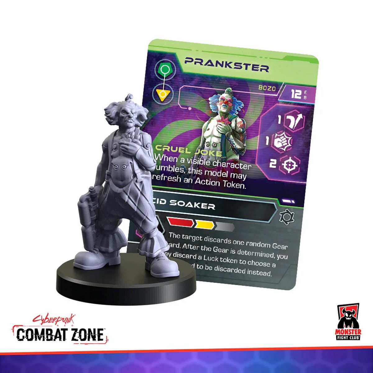 Cyberpunk Red Combat Zone: Bozos Faction Starter Box