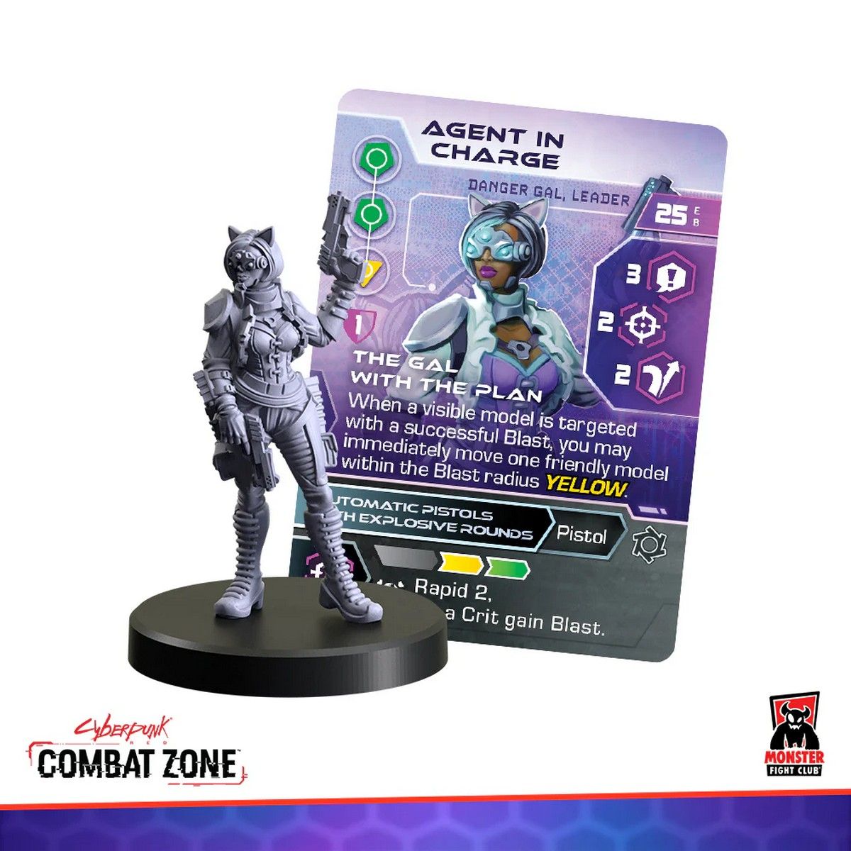 Cyberpunk Red Combat Zone: Danger Gals Faction Starter Box