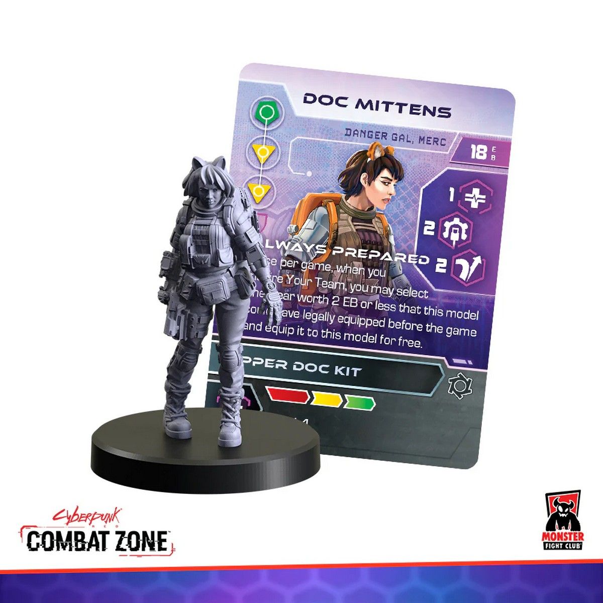 Cyberpunk Red Combat Zone: Danger Gals Faction Starter Box