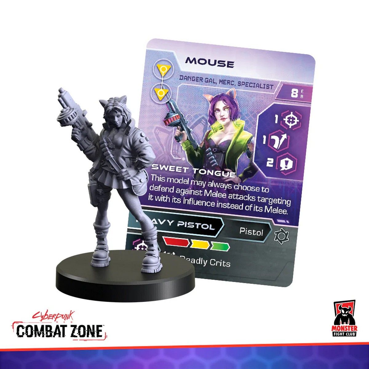 Cyberpunk Red Combat Zone: Danger Gals Faction Starter Box