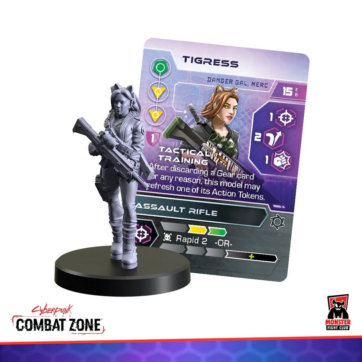 Cyberpunk Red Combat Zone: Danger Gals Faction Starter Box