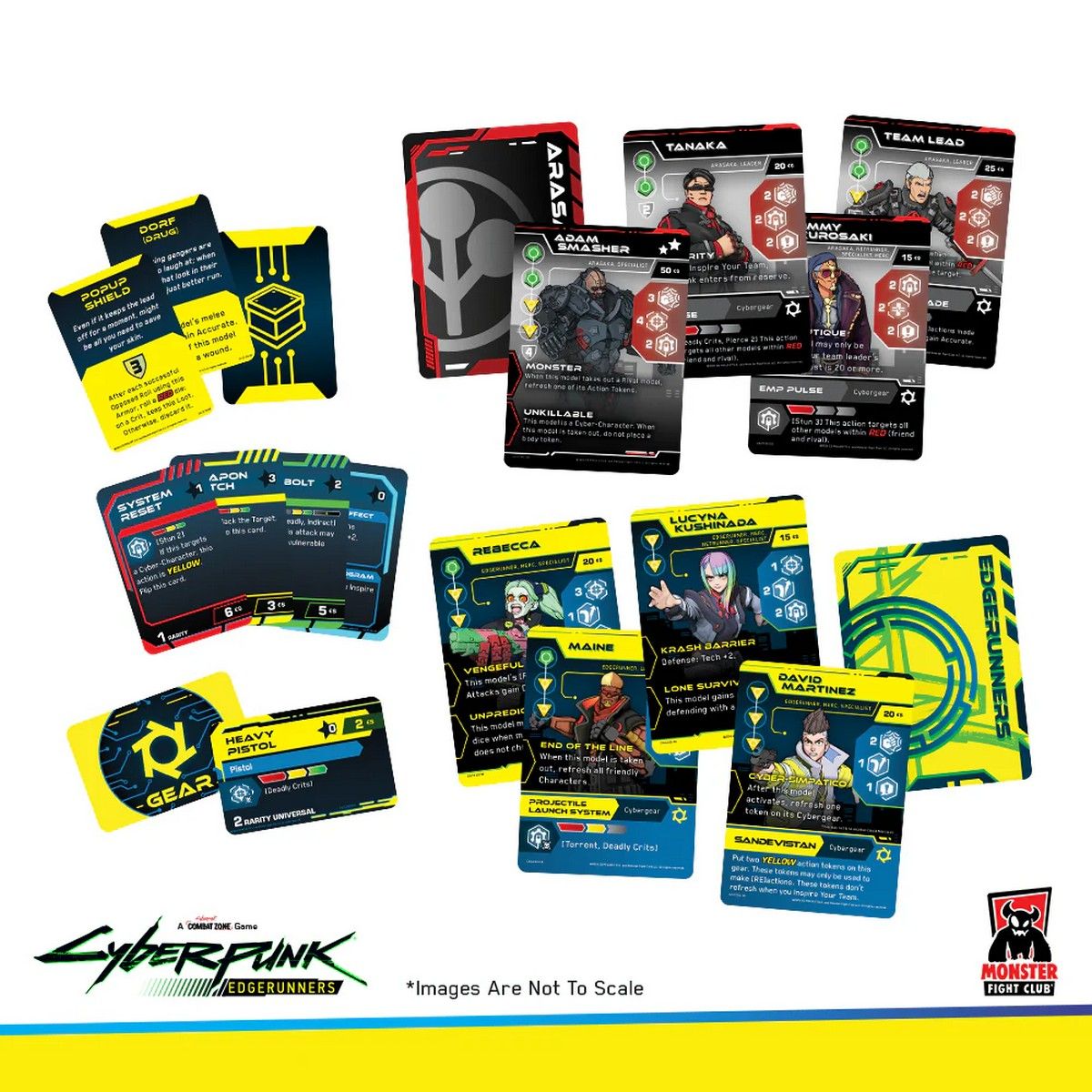 Cyberpunk Edgerunners Combat Zone:  2 Player Starter Core Box