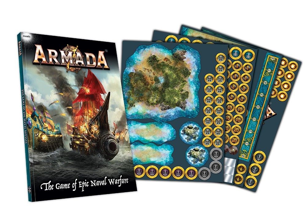 Kings of War Armada: Rulebook & Counters