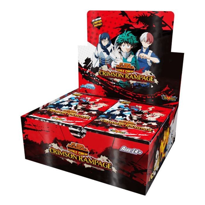 My Hero Academia CCG-Booster Display Series 2: Crimson Rampage