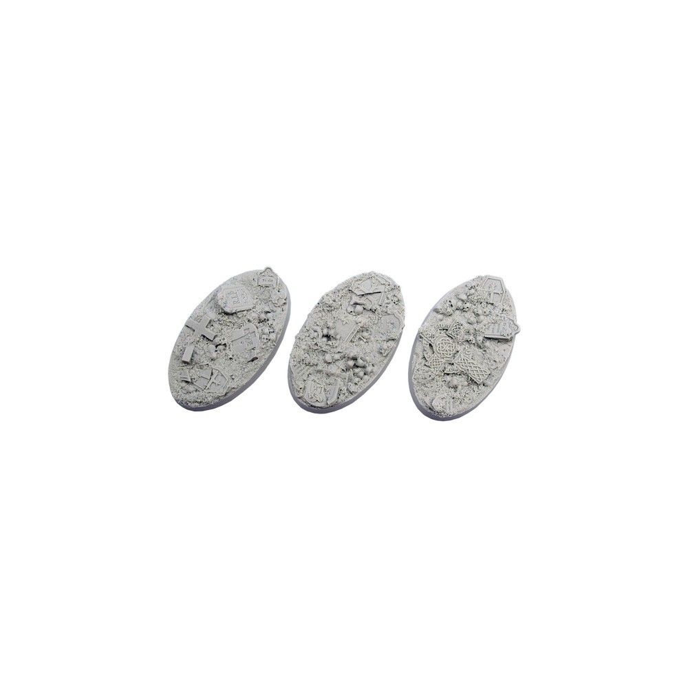 Graveyard Bases Oval 75mm (2)