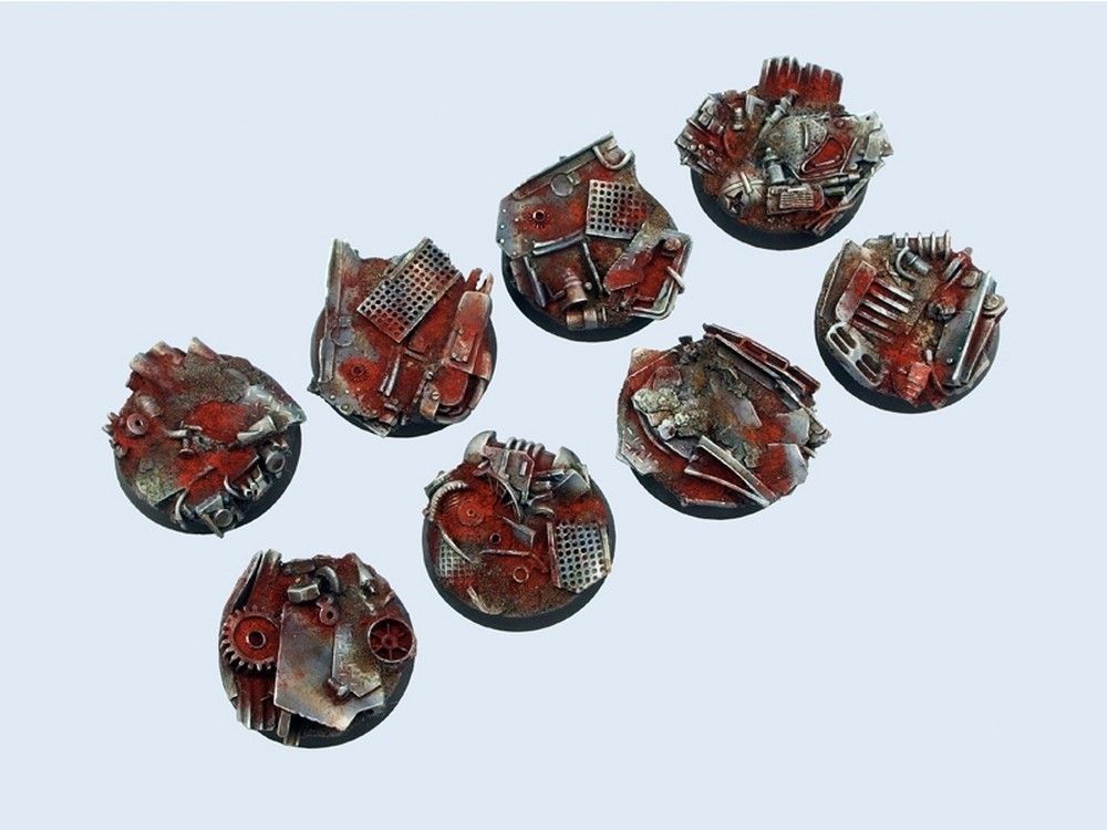 Scrapyard Bases Round 32mm (4)