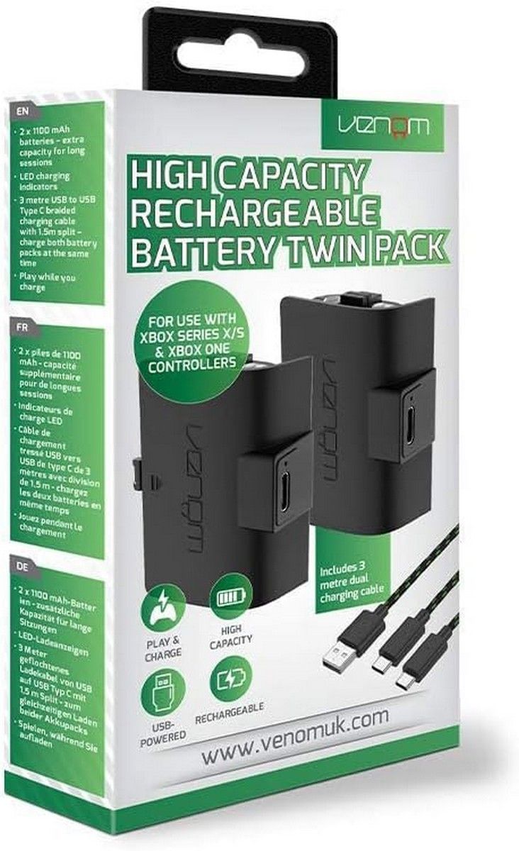 Venom HC Battery Pack Black - XBSX