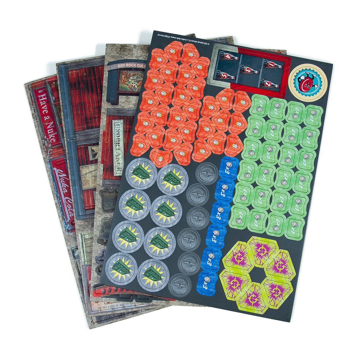 Fallout: Factions -  Tokens and Terrain Pack 1