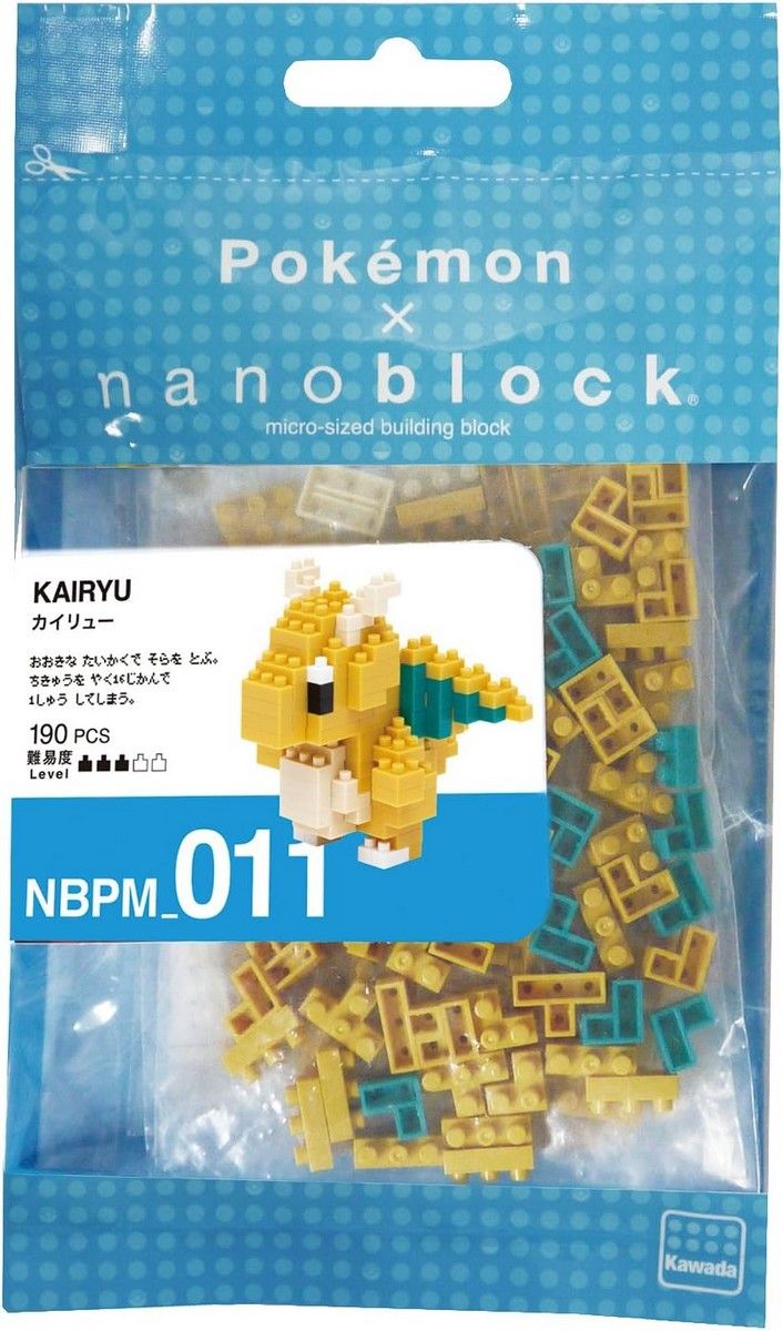 Dragonite - Nanoblock - Pokemon - (NBPM011)