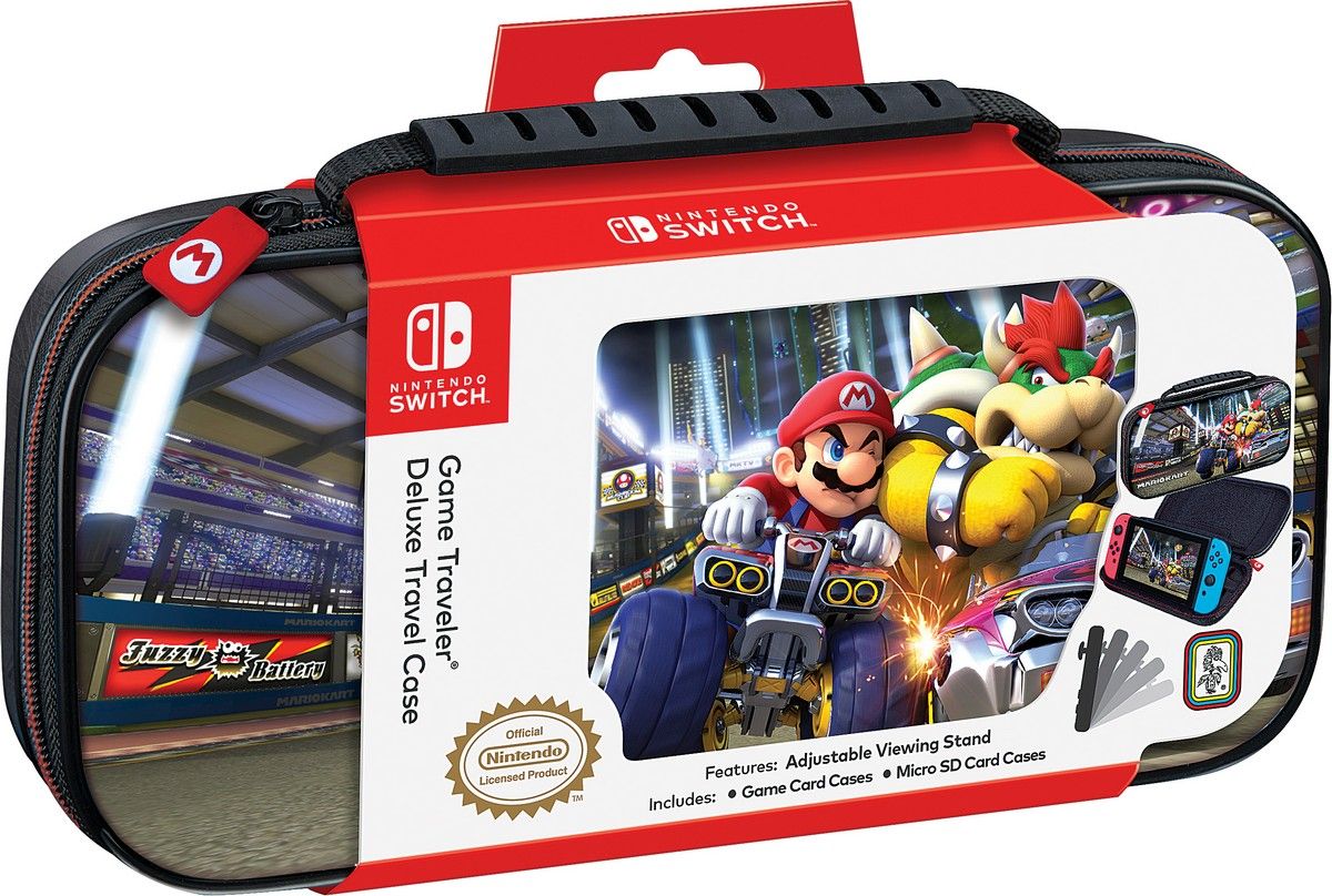 Nintendo Switch Mario Kart Game Travel Case - NS