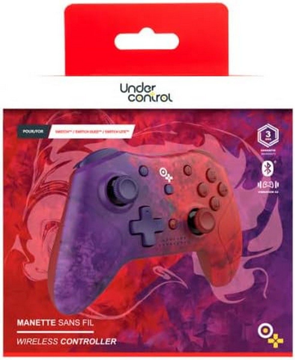 Wireless Scarlet Violet Controller - NS