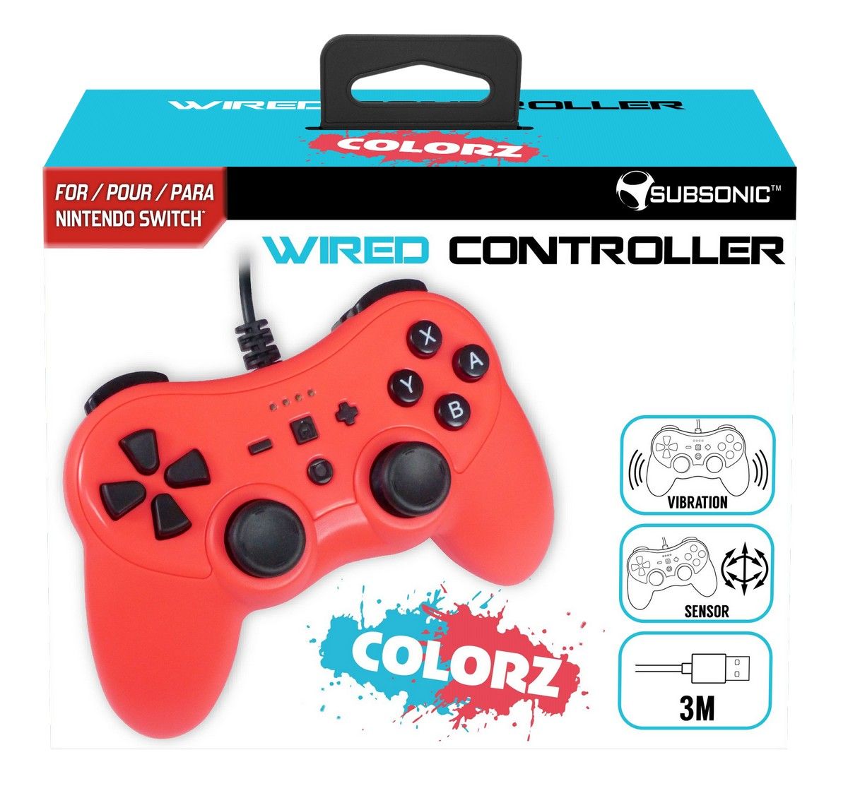 Wired Red Switch Controller - NS