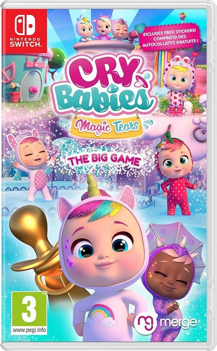 Cry Babies Magic Tears: The Big Game (Download Code in Box) - NS
