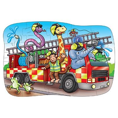 Big Fire Engine Jigsaw Puzzle