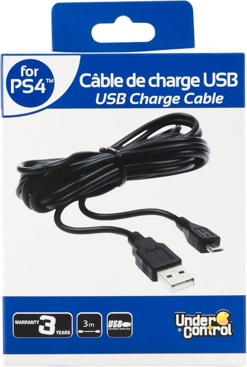 Micro USB Charge Cable 3m - PS4