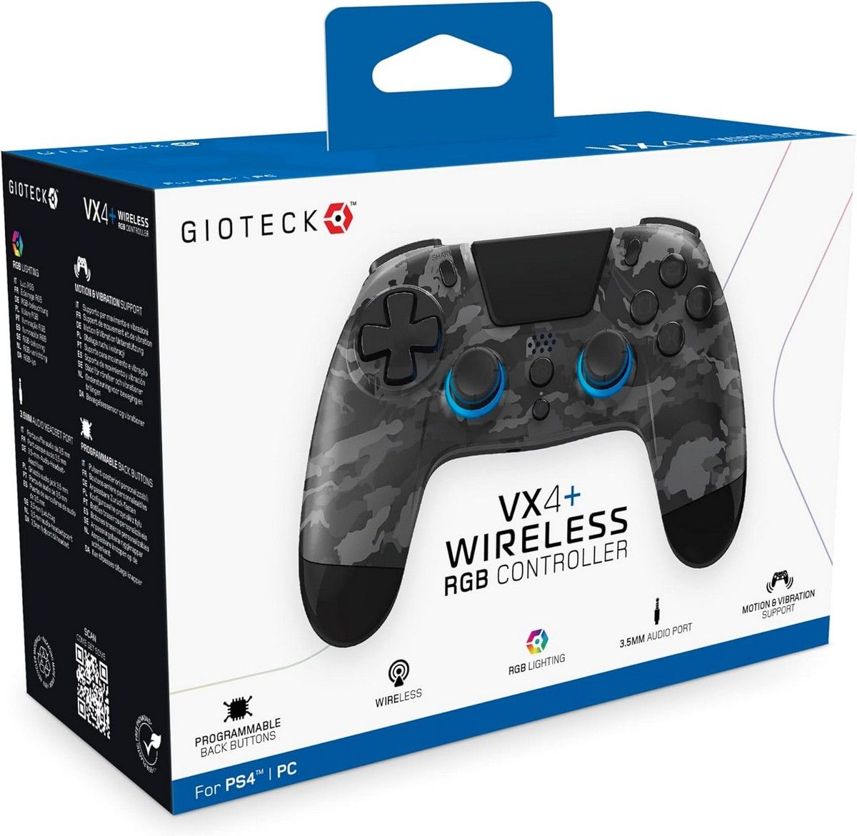 VX4 Wireless RGB Camouflage Controller - PS4