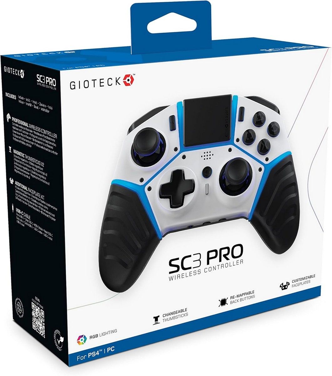 SC3 Bluetooth Wireless Pro Controller Lite - PS4