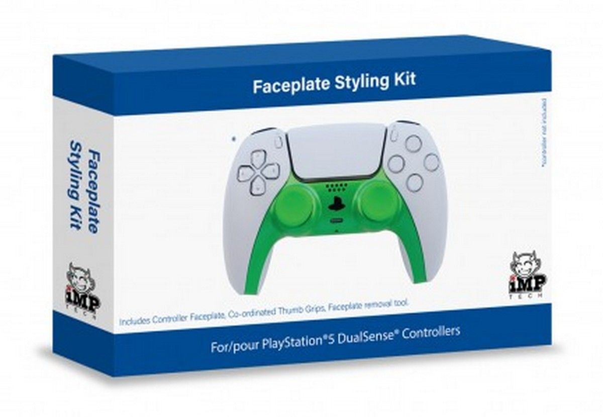 Green Faceplate Shell - PS5
