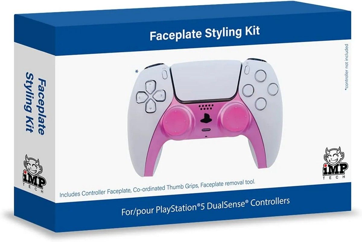 Pink Faceplate Shell - PS5