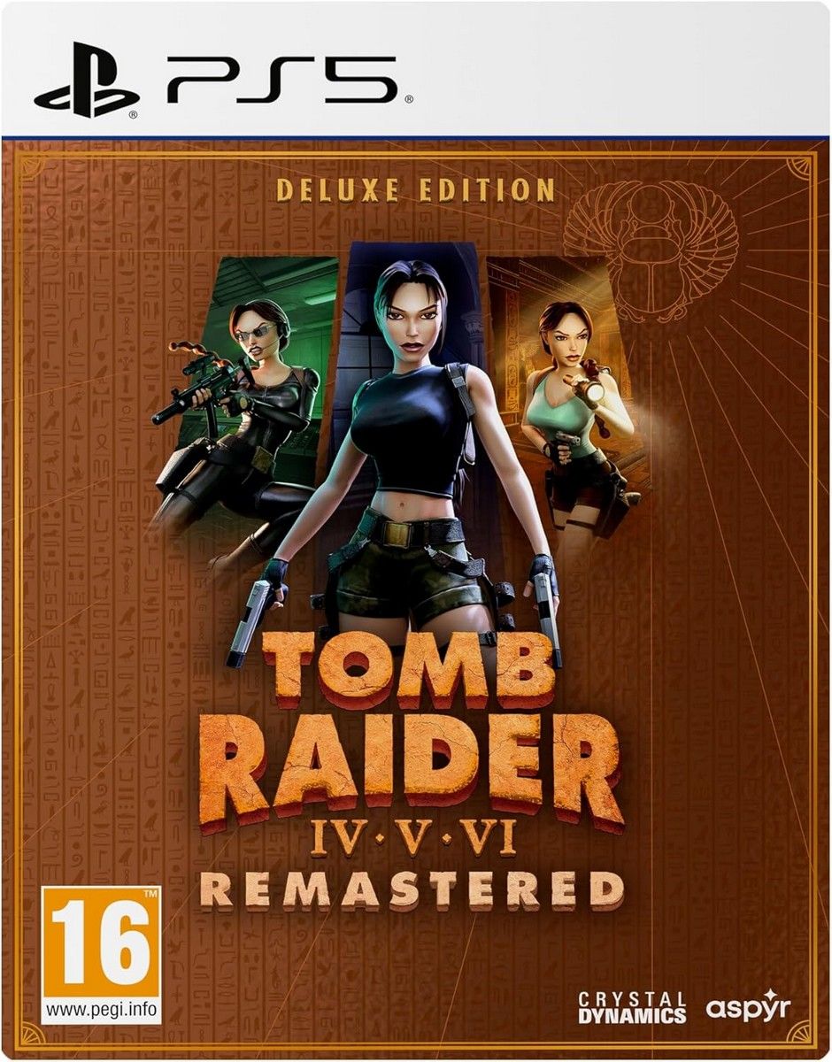 Tomb Raider IV-VI Remastered Starring Lara Croft: Deluxe Edition - PS5